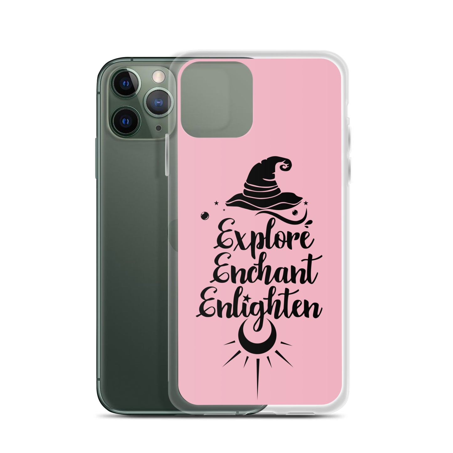 Explore, Enchant, Enlighten - Cupid and Clear Case for iPhone®