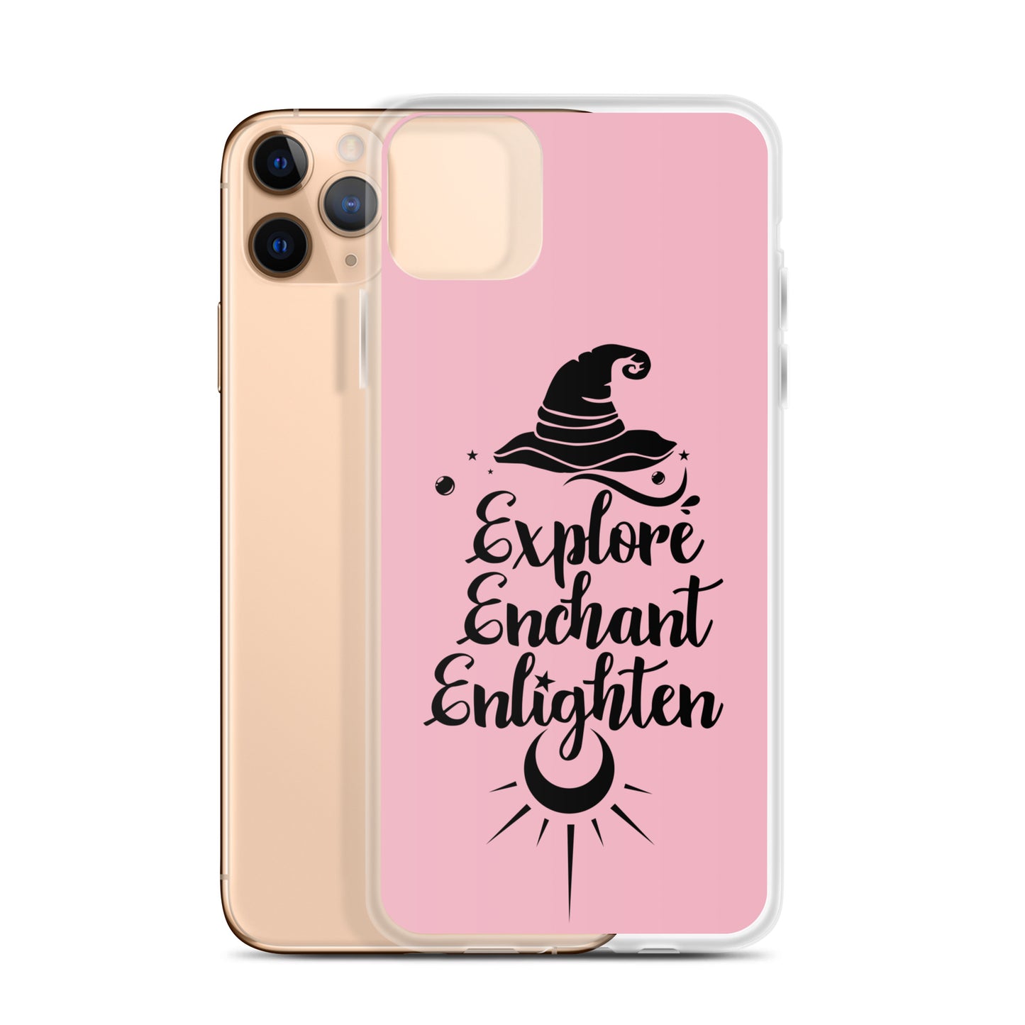 Explore, Enchant, Enlighten - Cupid and Clear Case for iPhone®