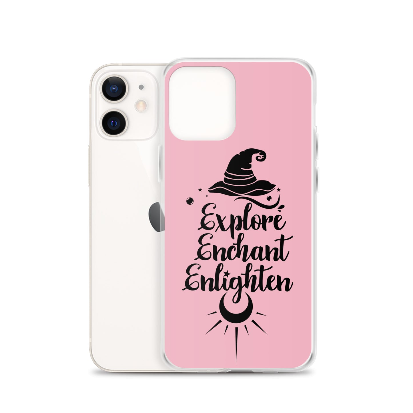 Explore, Enchant, Enlighten - Cupid and Clear Case for iPhone®