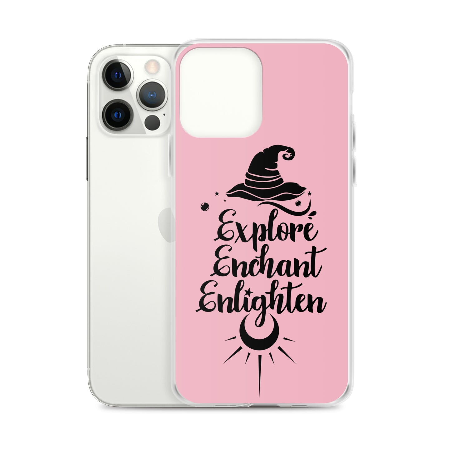 Explore, Enchant, Enlighten - Cupid and Clear Case for iPhone®