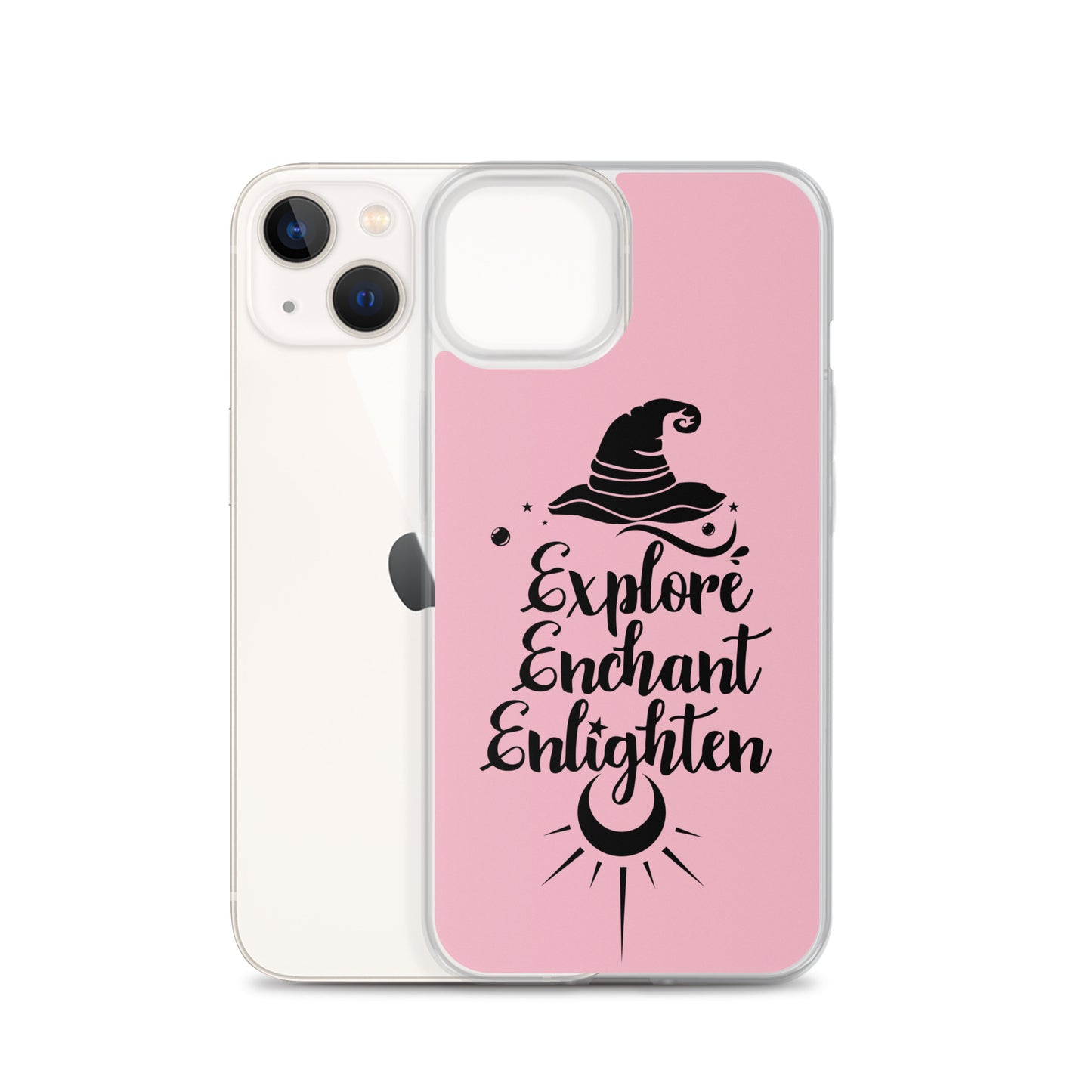 Explore, Enchant, Enlighten - Cupid and Clear Case for iPhone®