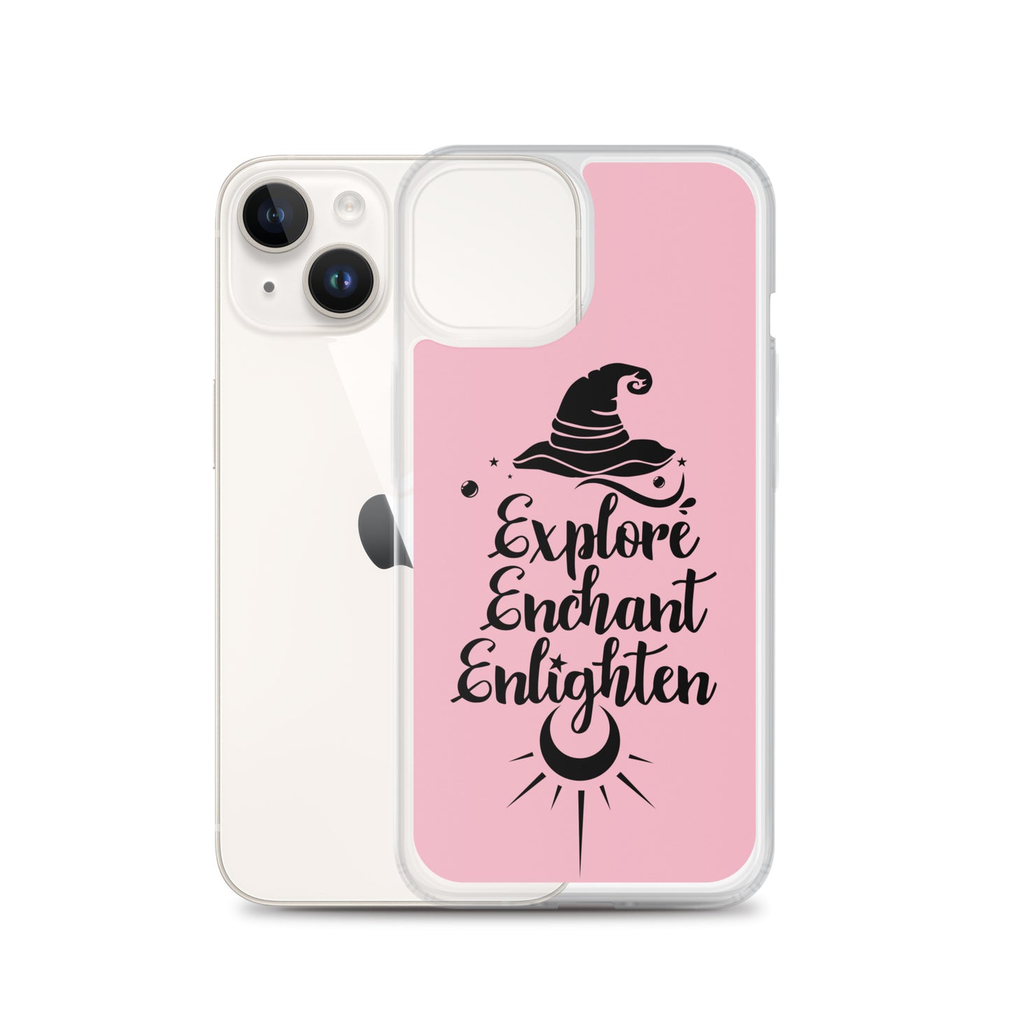 Explore, Enchant, Enlighten - Cupid and Clear Case for iPhone®