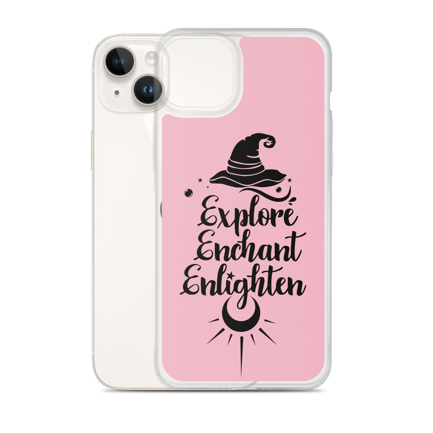 Explore, Enchant, Enlighten - Cupid and Clear Case for iPhone®