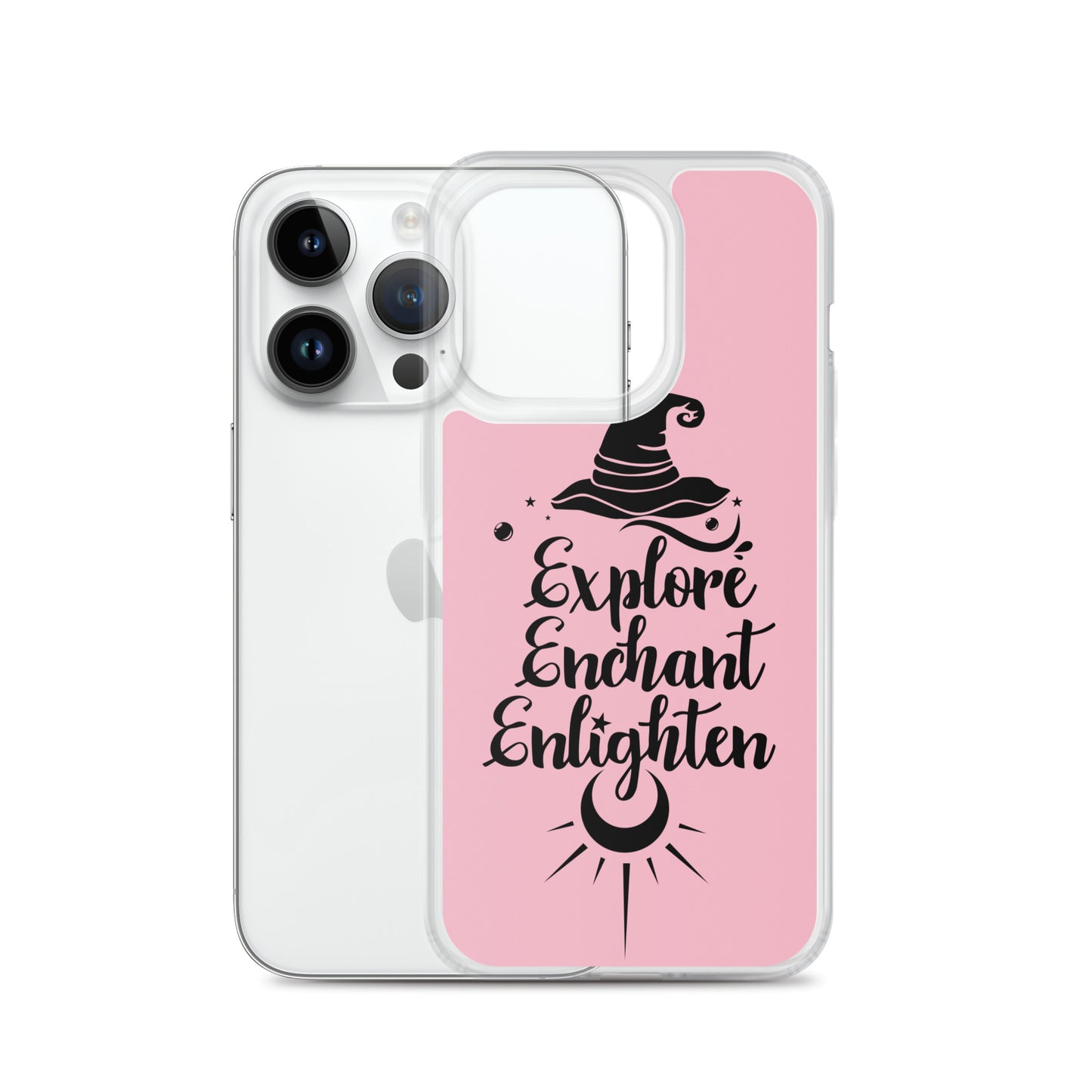 Explore, Enchant, Enlighten - Cupid and Clear Case for iPhone®