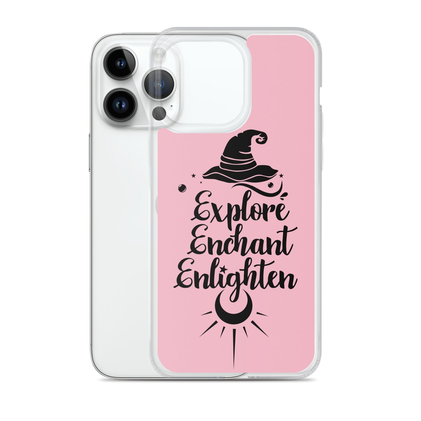 Explore, Enchant, Enlighten - Cupid and Clear Case for iPhone®