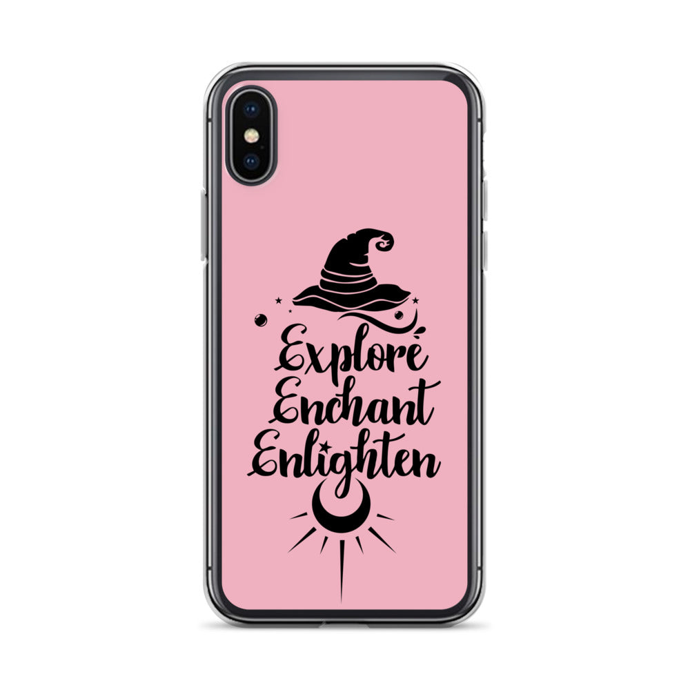 Explore, Enchant, Enlighten - Cupid and Clear Case for iPhone®