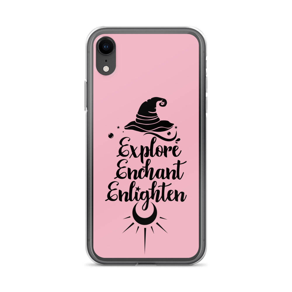 Explore, Enchant, Enlighten - Cupid and Clear Case for iPhone®