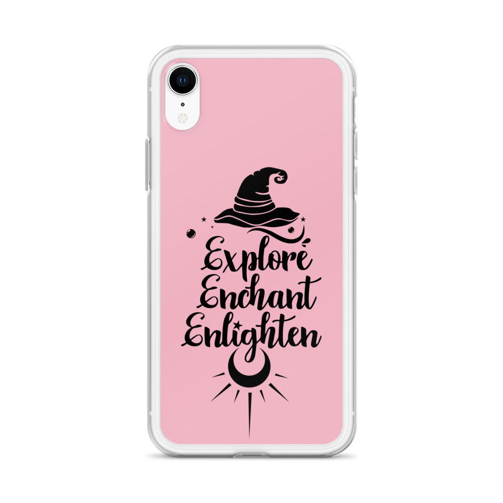 Explore, Enchant, Enlighten - Cupid and Clear Case for iPhone®