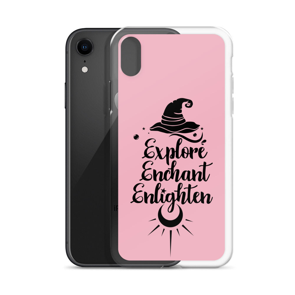 Explore, Enchant, Enlighten - Cupid and Clear Case for iPhone®