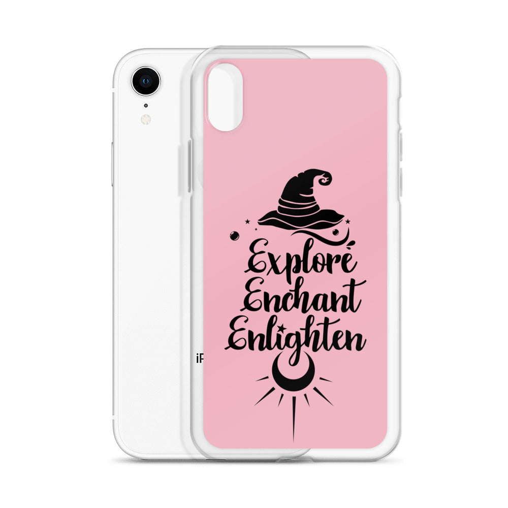 Explore, Enchant, Enlighten - Cupid and Clear Case for iPhone®