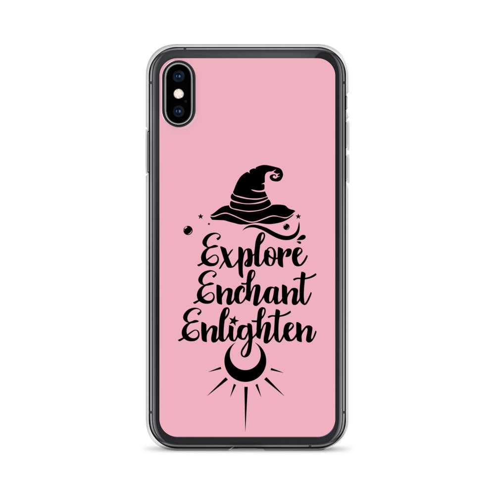 Explore, Enchant, Enlighten - Cupid and Clear Case for iPhone®