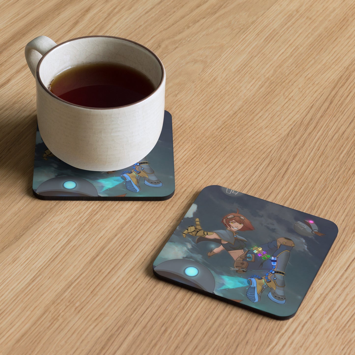 Artificer by Miioto - Cork-back coaster