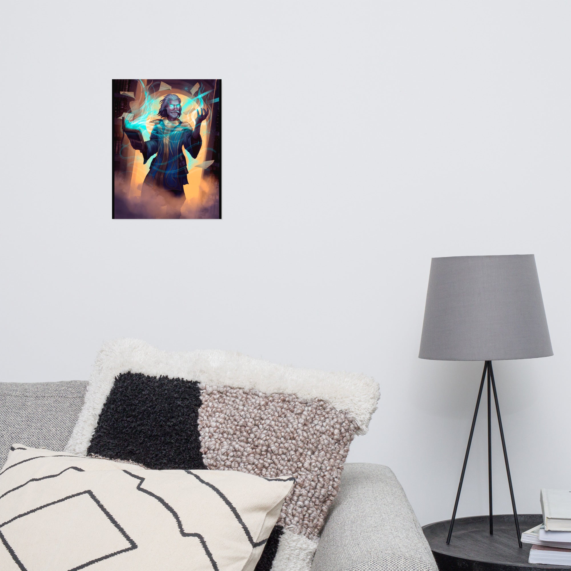 Wizard by Chriscaal Poster