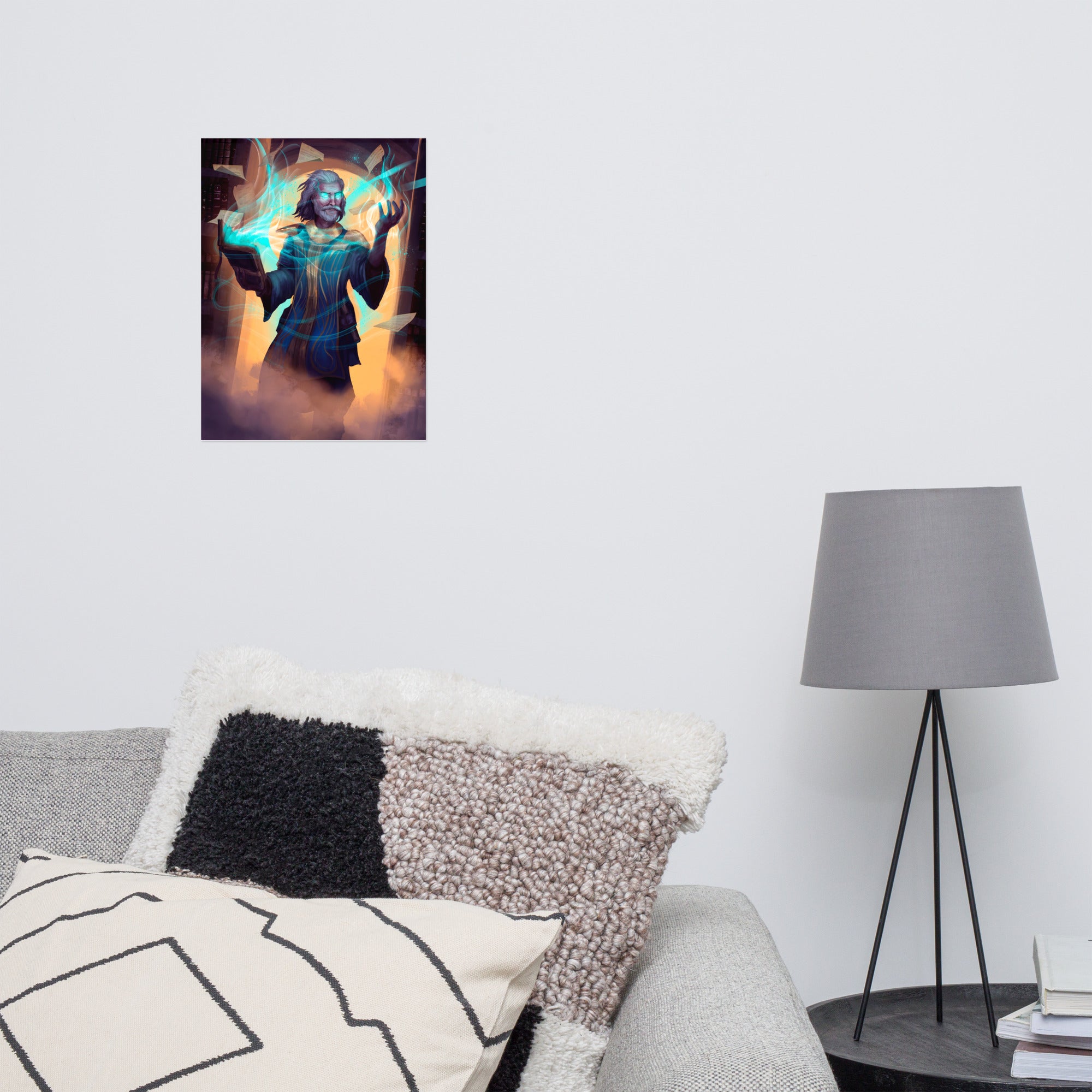 Wizard by Chriscaal Poster