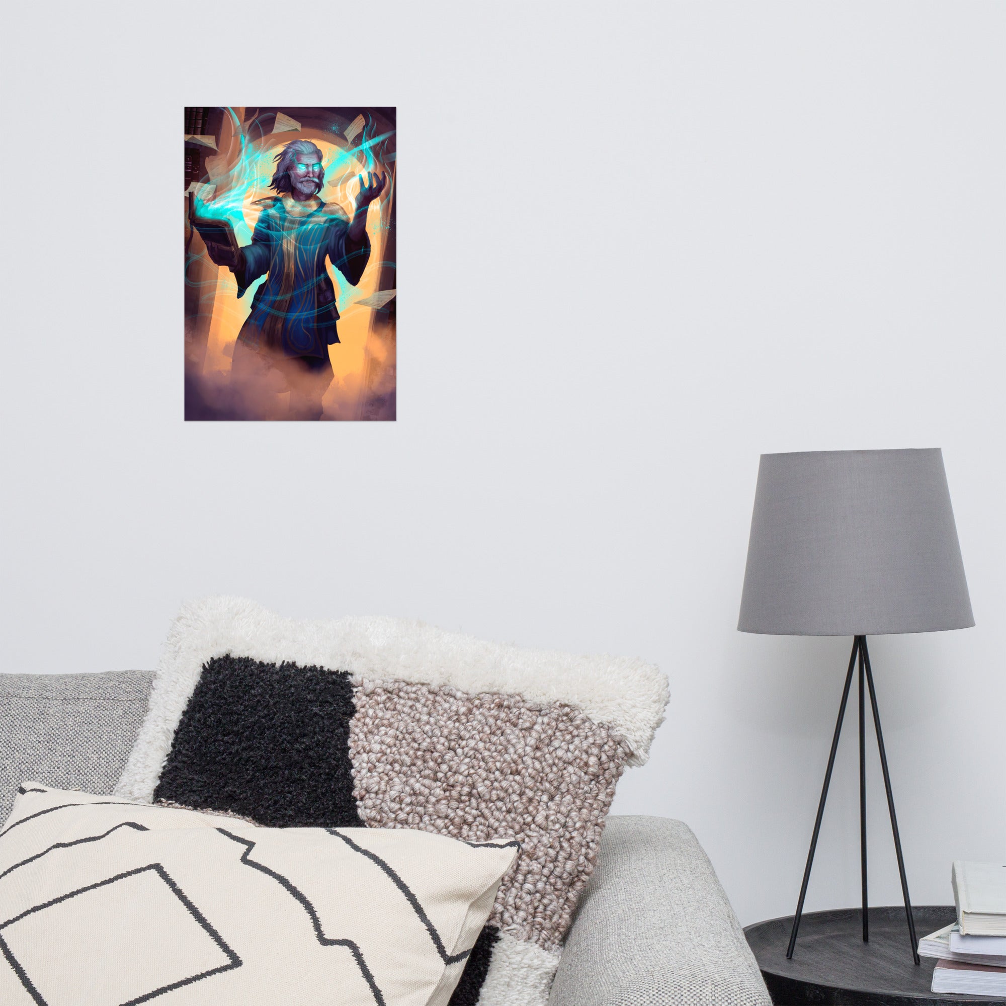 Wizard by Chriscaal Poster