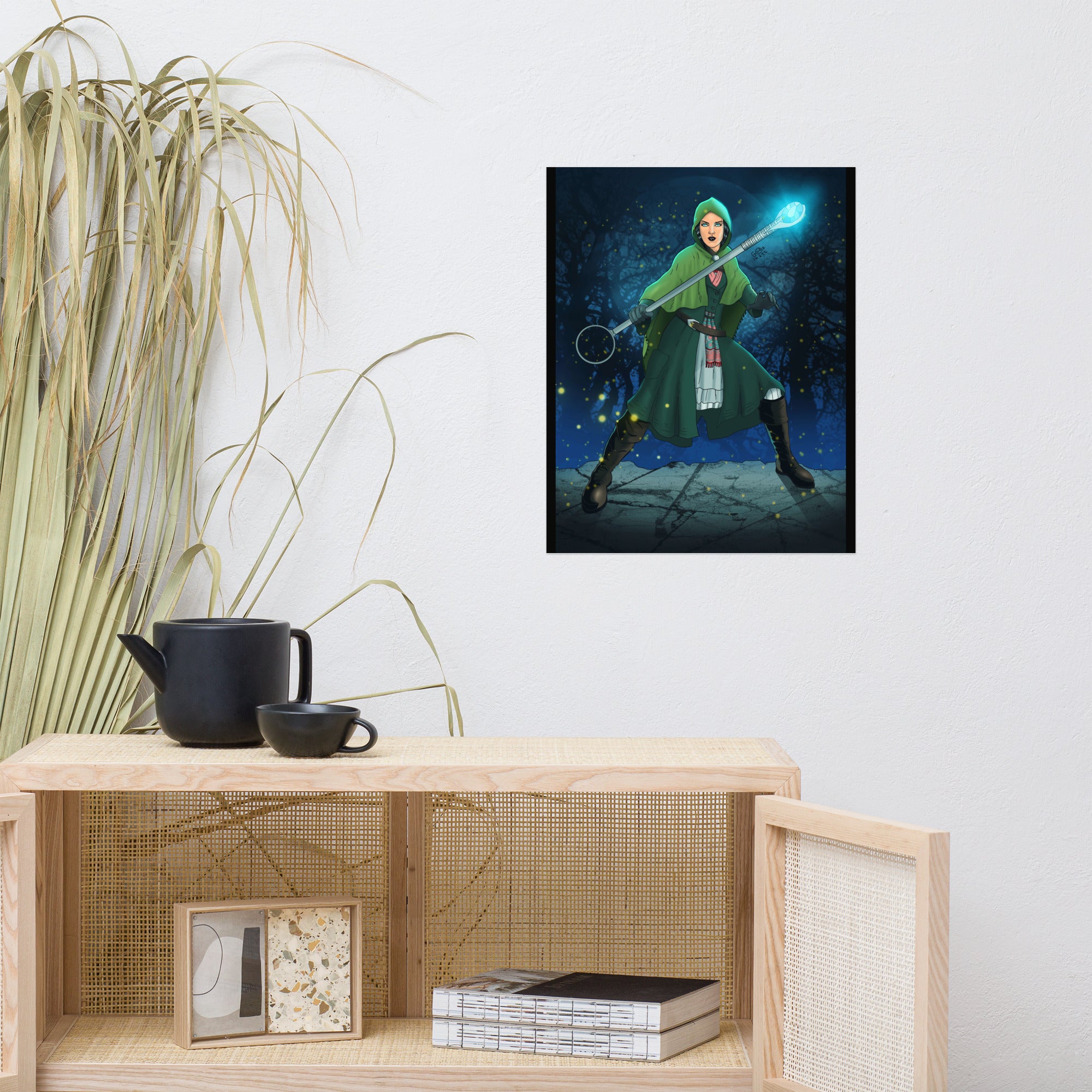 Warlock by Gozie Poster