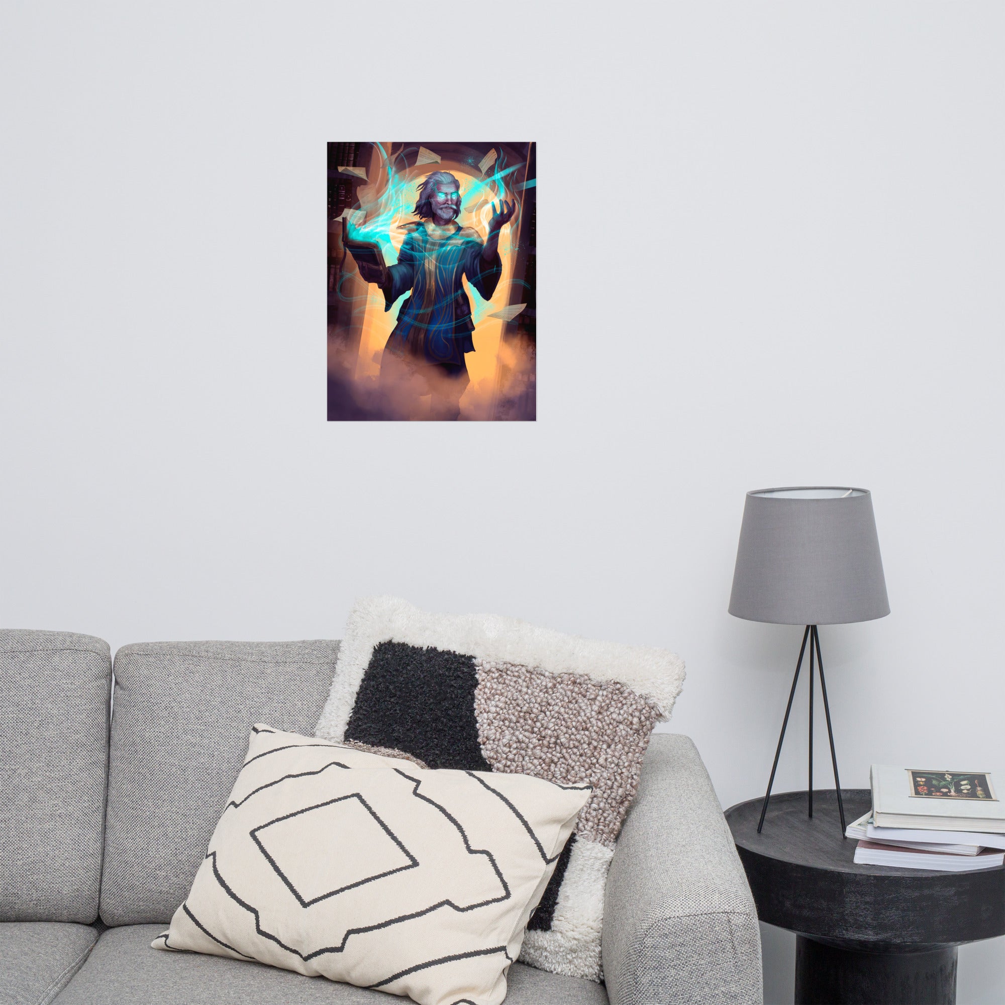 Wizard by Chriscaal Poster