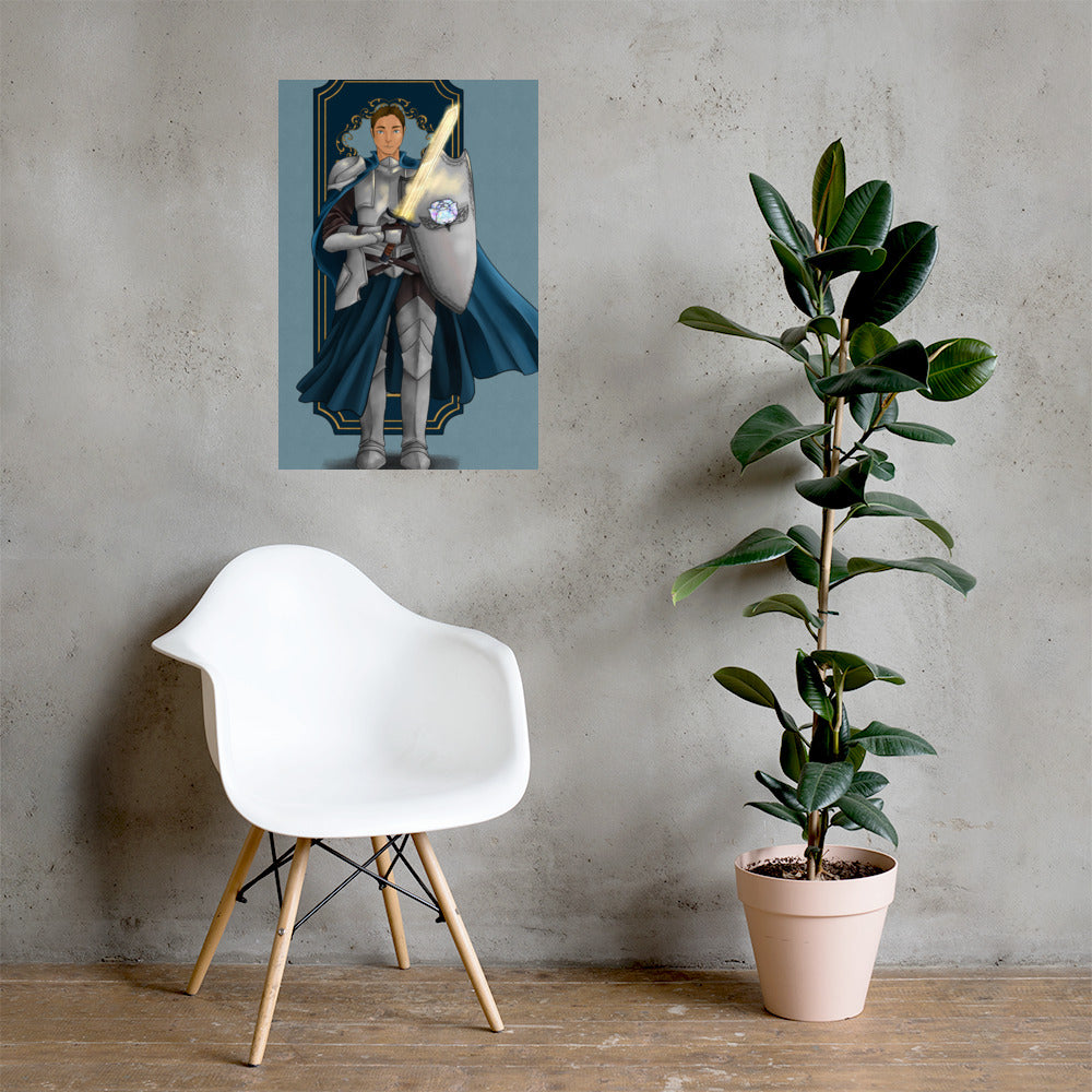 Paladin by Lethiel Poster