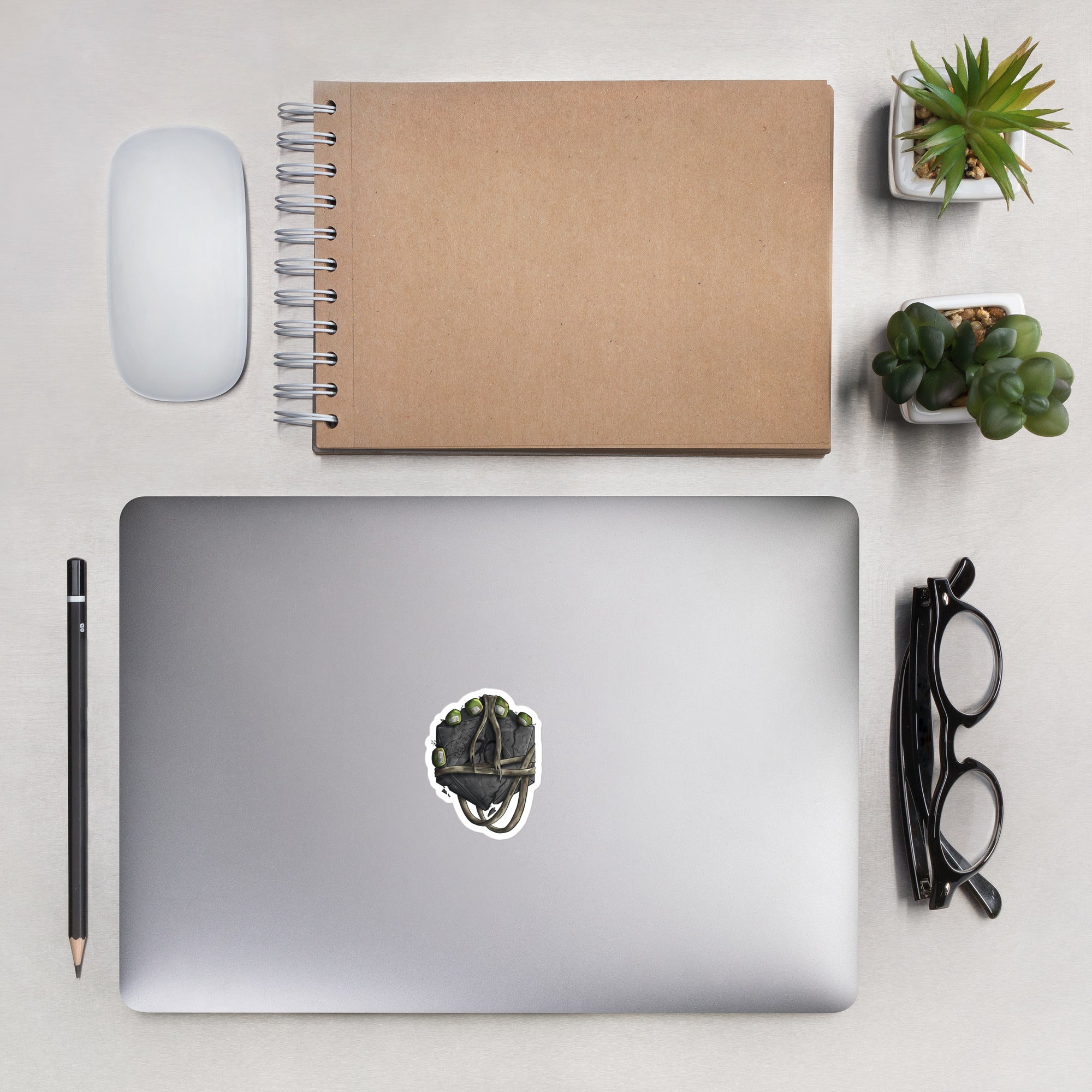 Monk by Ayafae - Bubble-free stickers