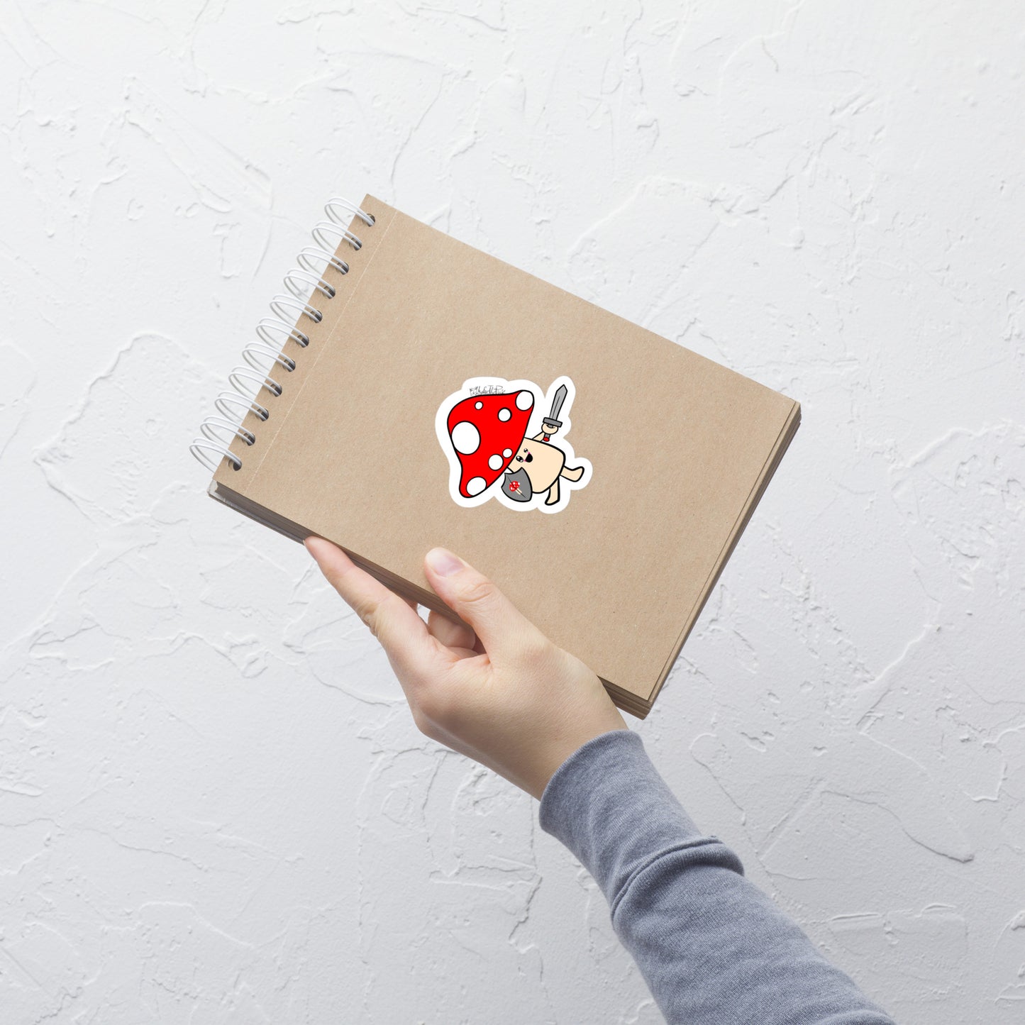 Fighter Mushroom - Bubble-free stickers