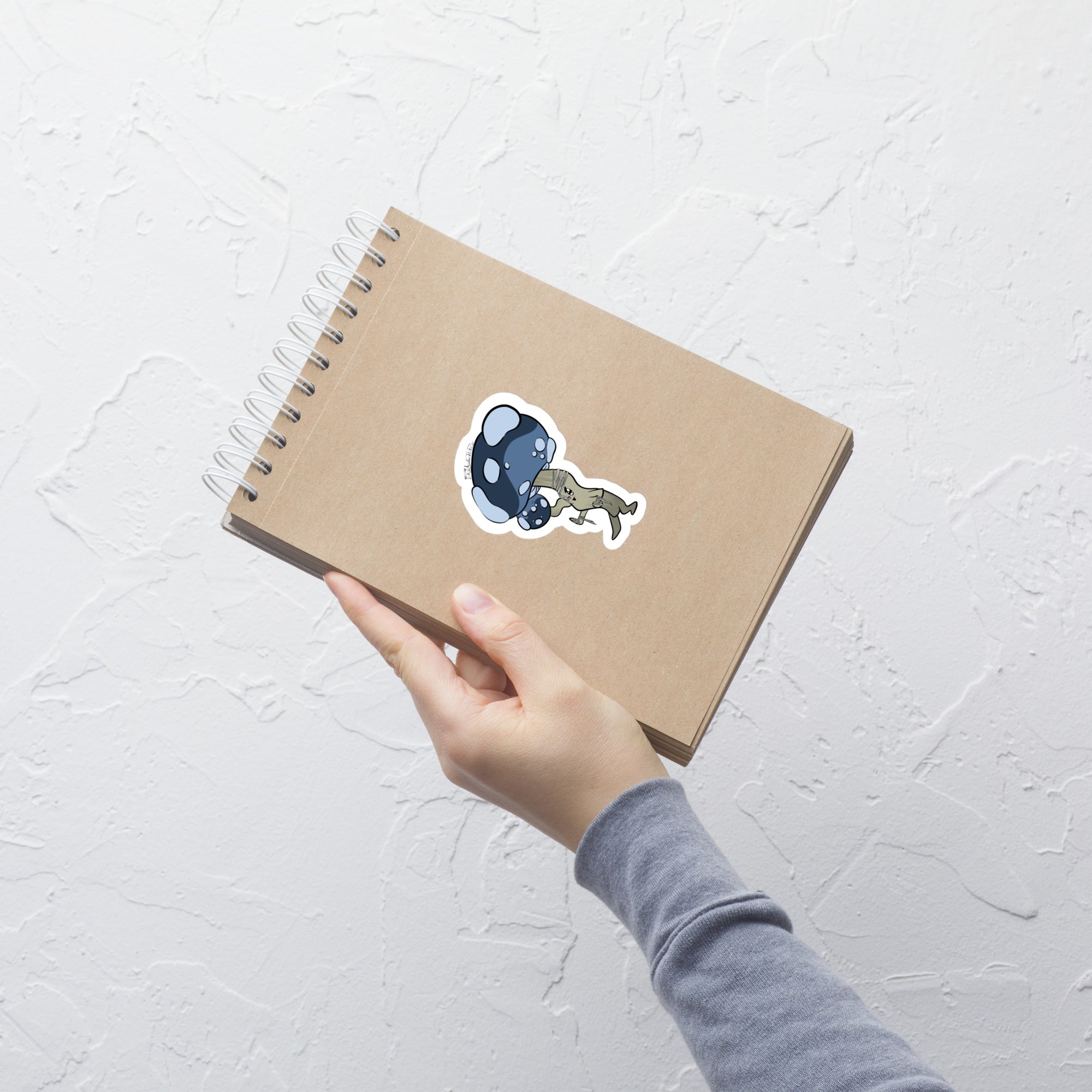 Monk Mushroom - Bubble-free stickers