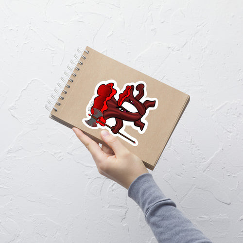 Barbarian Mushroom - Bubble-free stickers