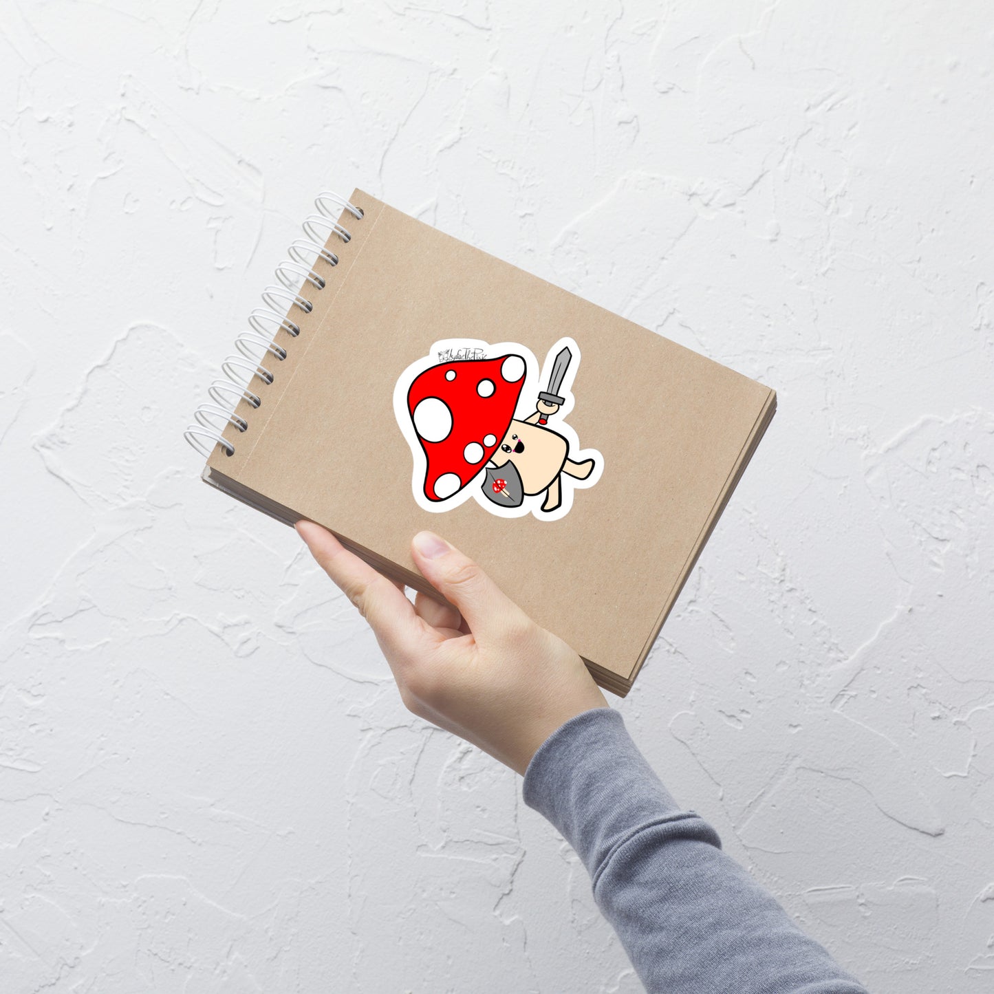 Fighter Mushroom - Bubble-free stickers