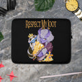 Respect My Loot - Black Laptop Sleeve