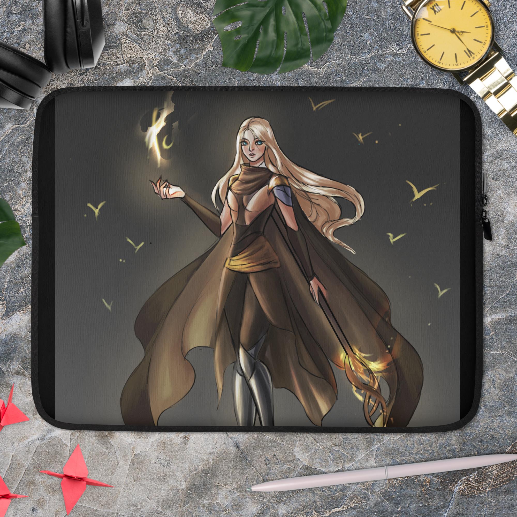 Cleric by Nagi Aoe - Black Laptop Sleeve