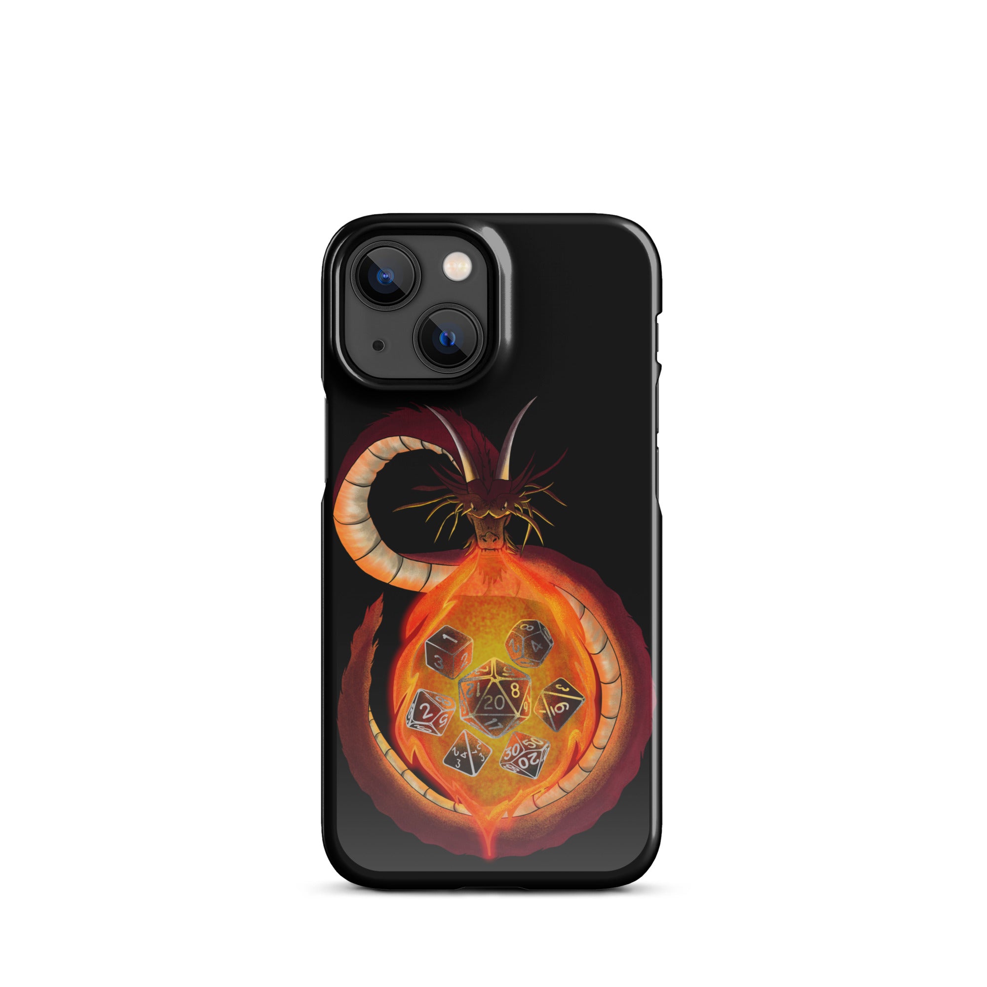 Dragon Forged Dice - Black Snap case for iPhone®