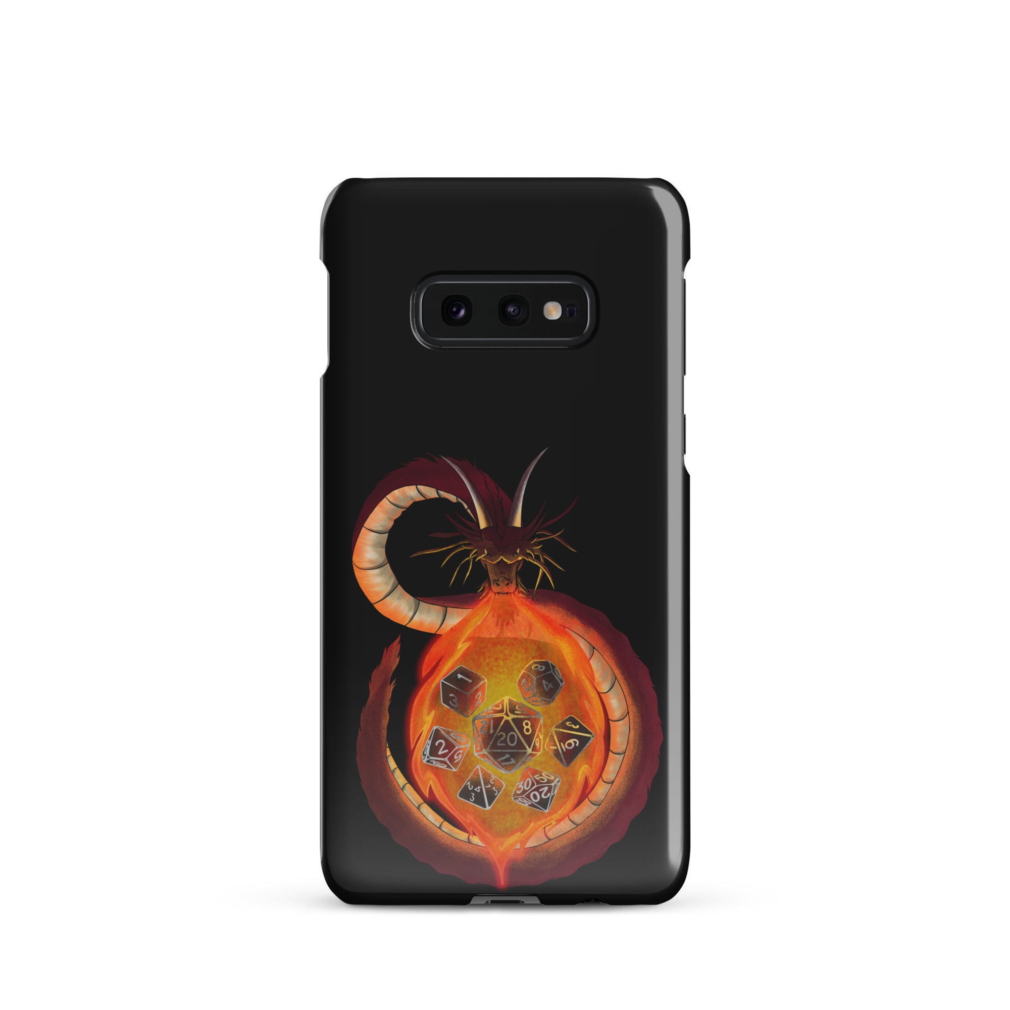 Dragon Forged Dice - Black Snap case for Samsung®