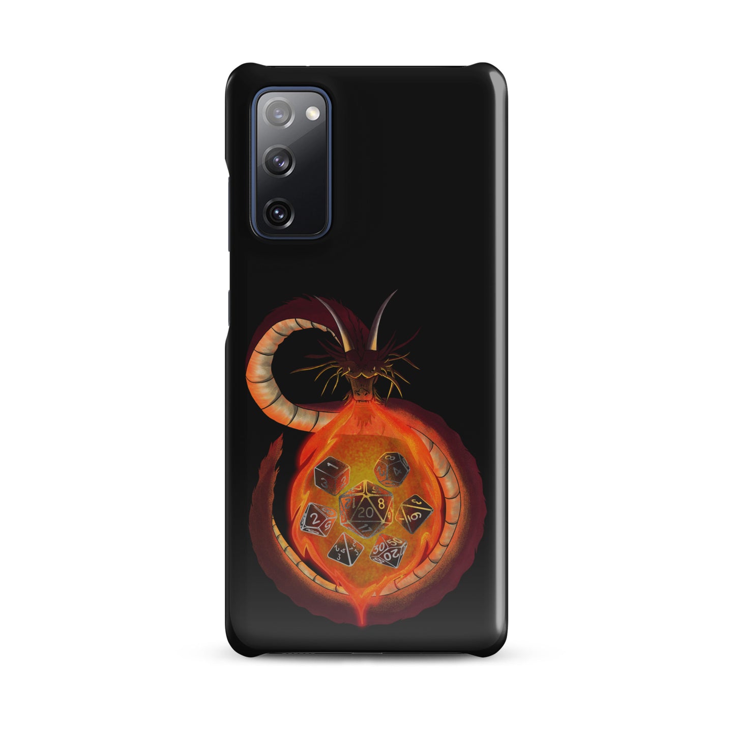 Dragon Forged Dice - Black Snap case for Samsung®