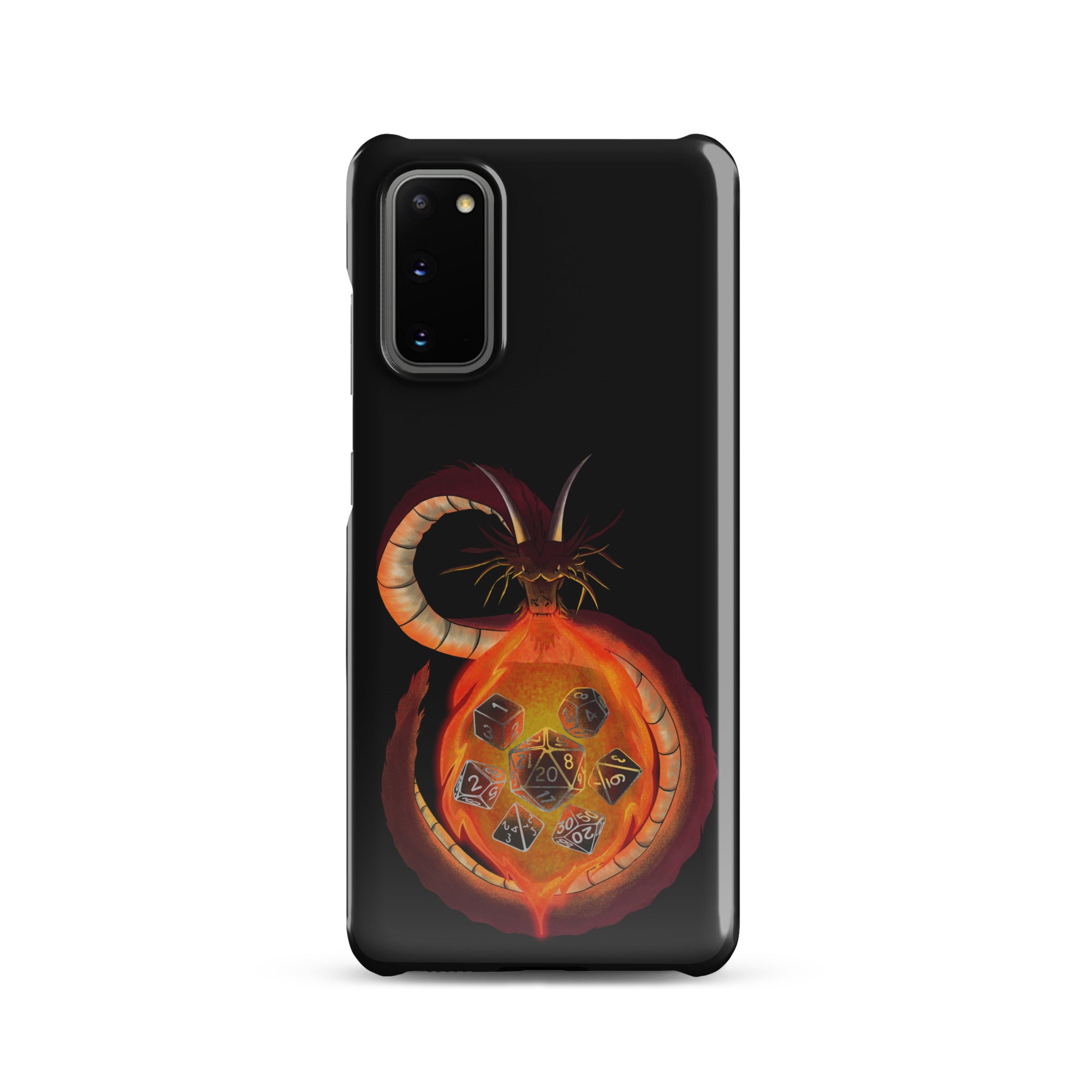 Dragon Forged Dice - Black Snap case for Samsung®