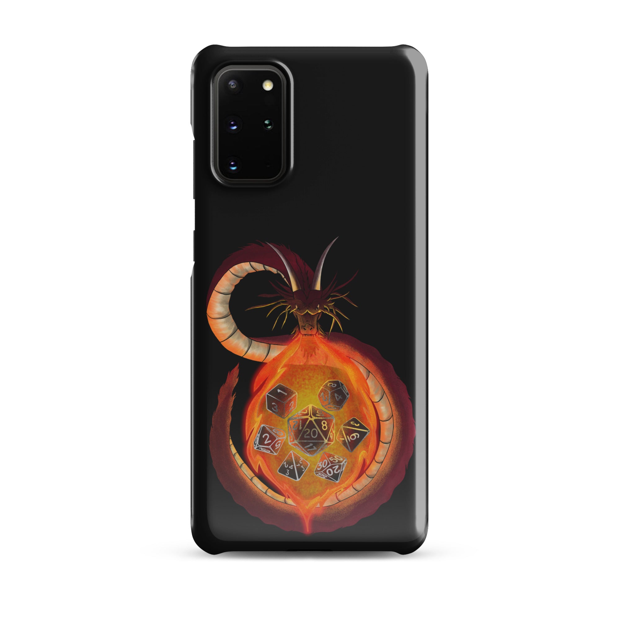 Dragon Forged Dice - Black Snap case for Samsung®