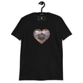 D20 Heart (Prismatic) Short-Sleeve Unisex T-Shirt