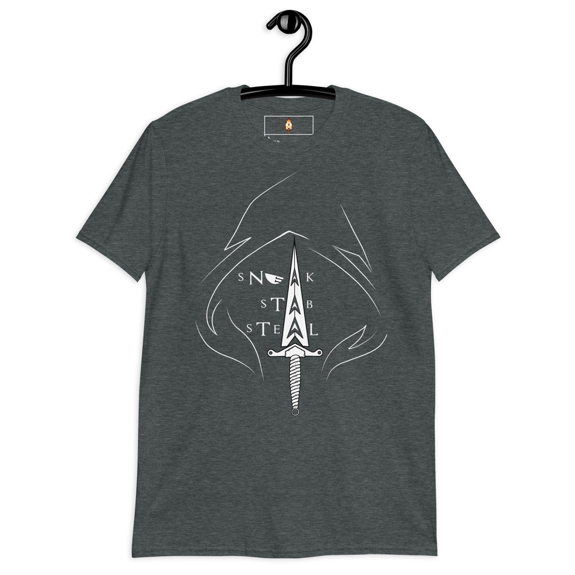 Sneak, Stab, Steal - Short-Sleeve Unisex T-Shirt