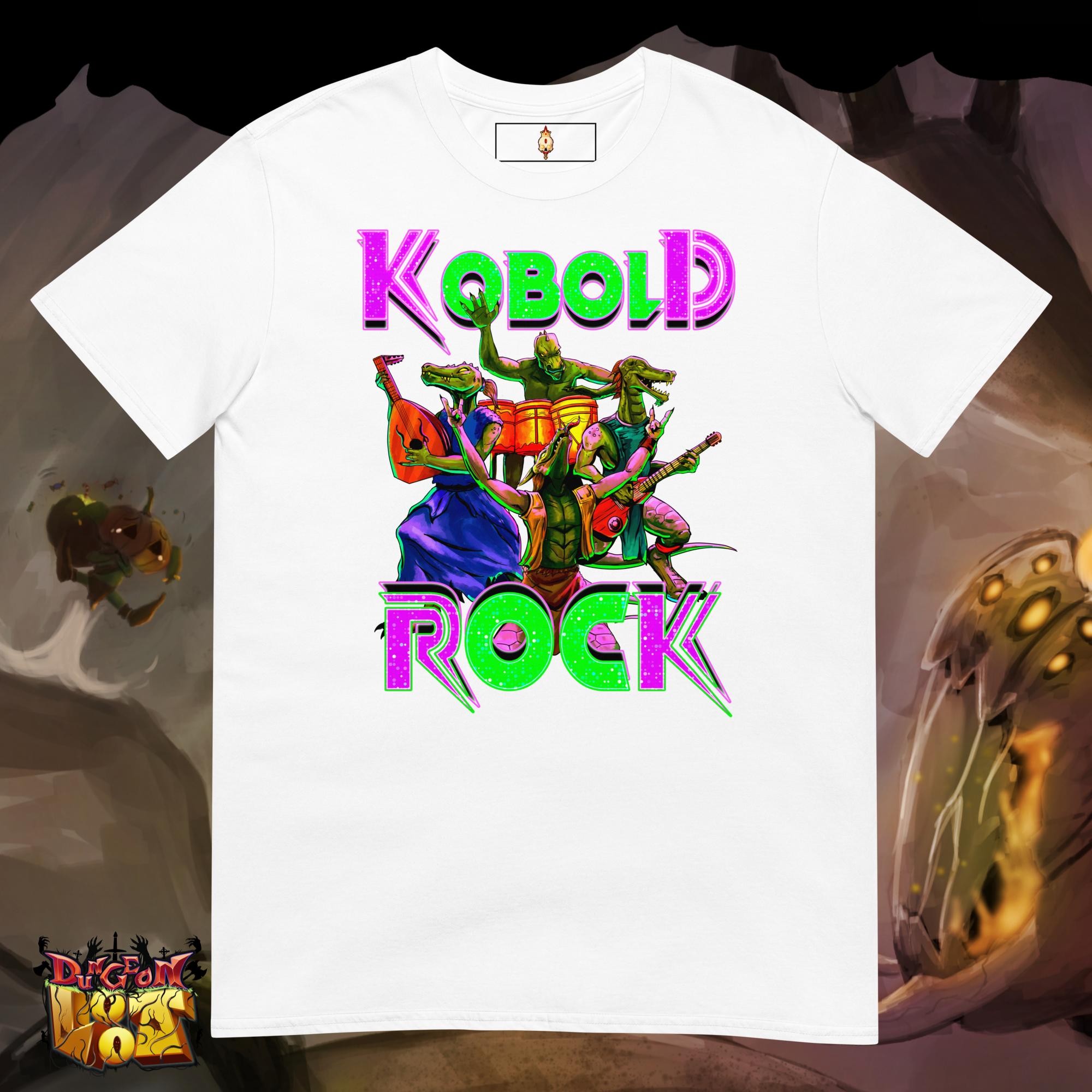 Kobold Rock (green text) - Short-Sleeve Unisex T-Shirt