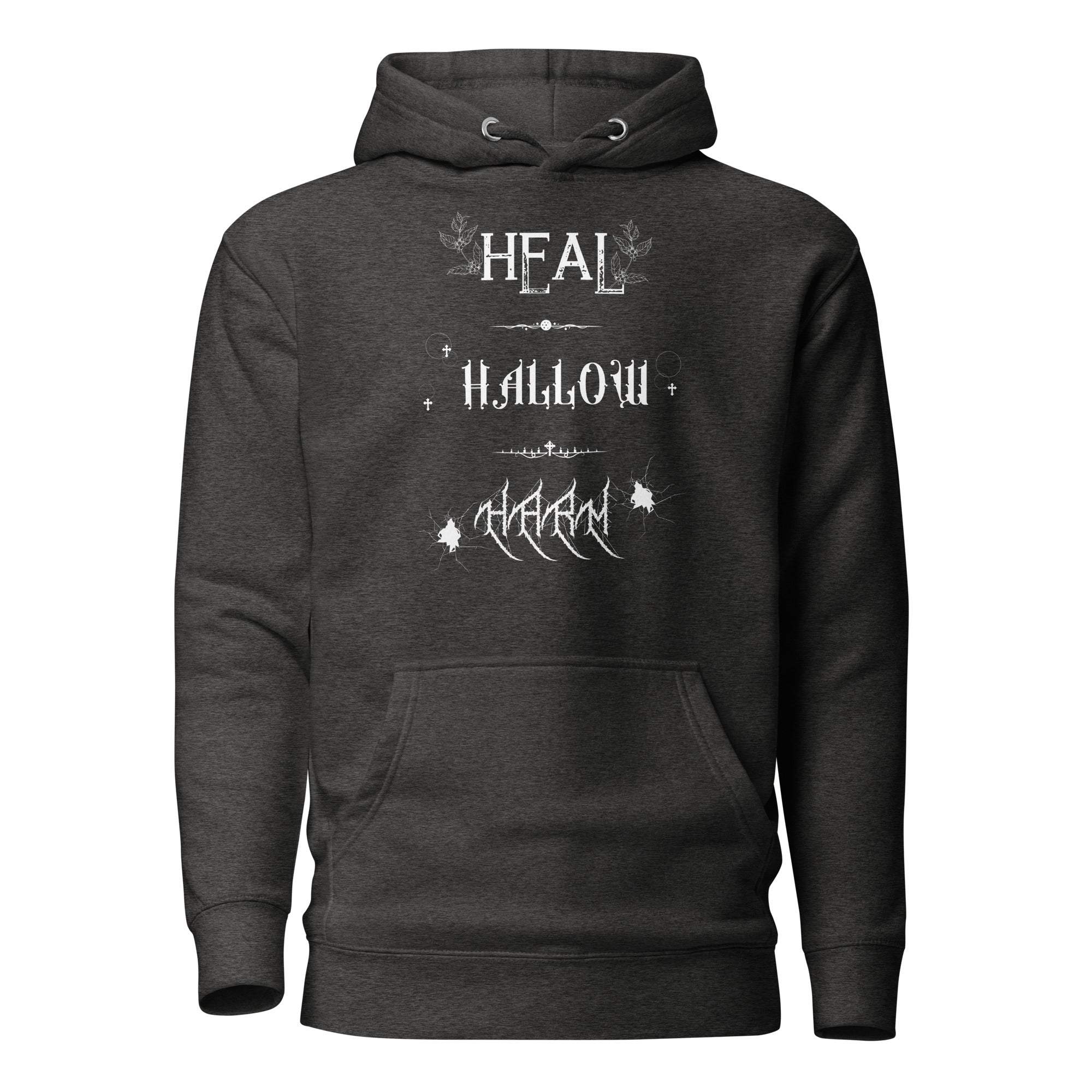 Heal, Hallow, Harm - Unisex Hoodie