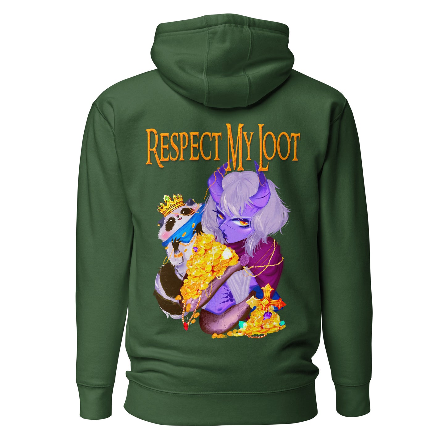 Respect My Loot (back design) - Unisex Hoodie