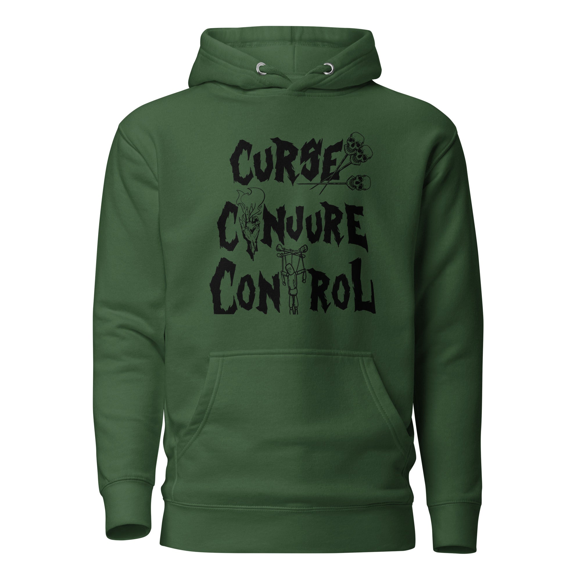 Curse, Conjure, Control - Unisex Hoodie v3