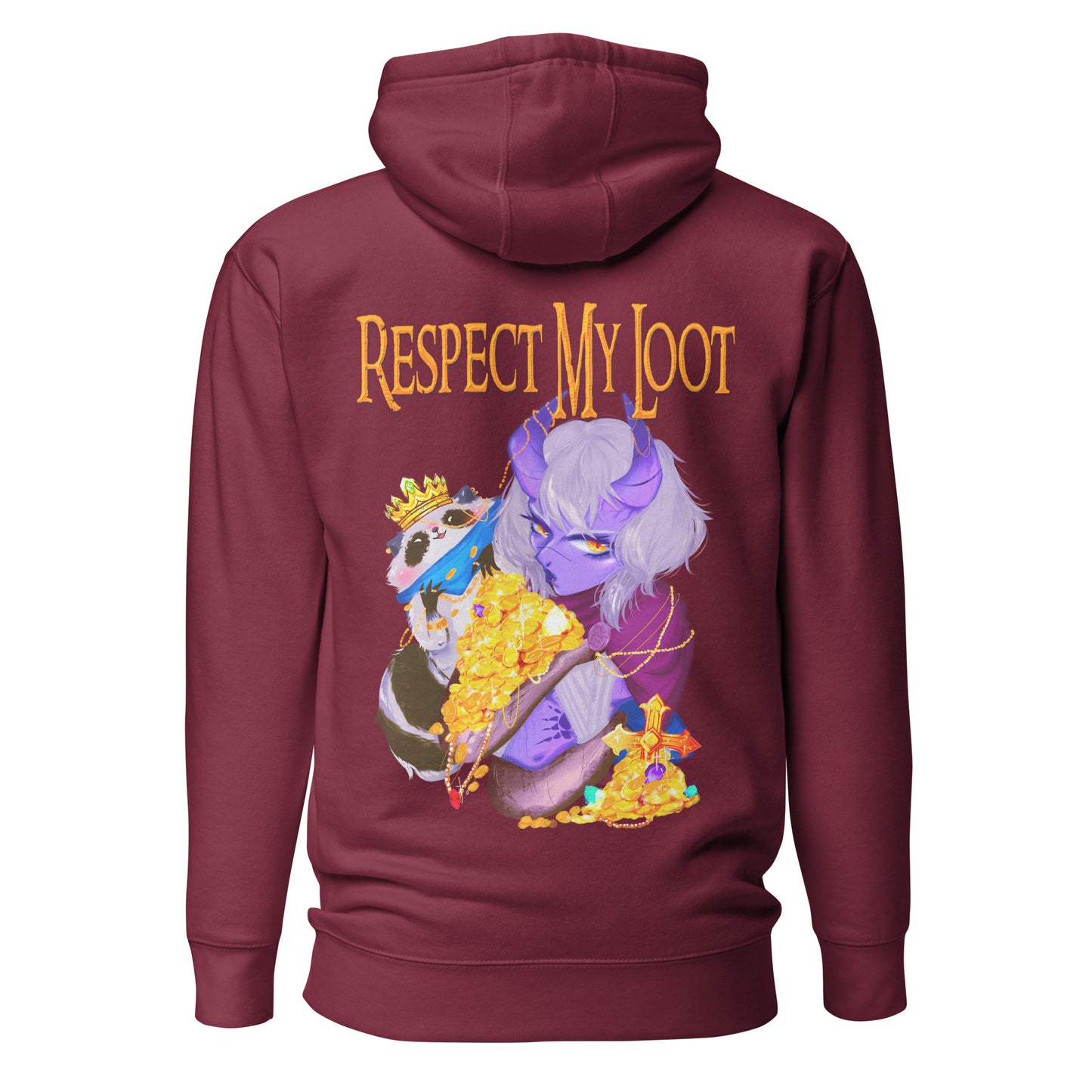 Respect My Loot (back design) - Unisex Hoodie