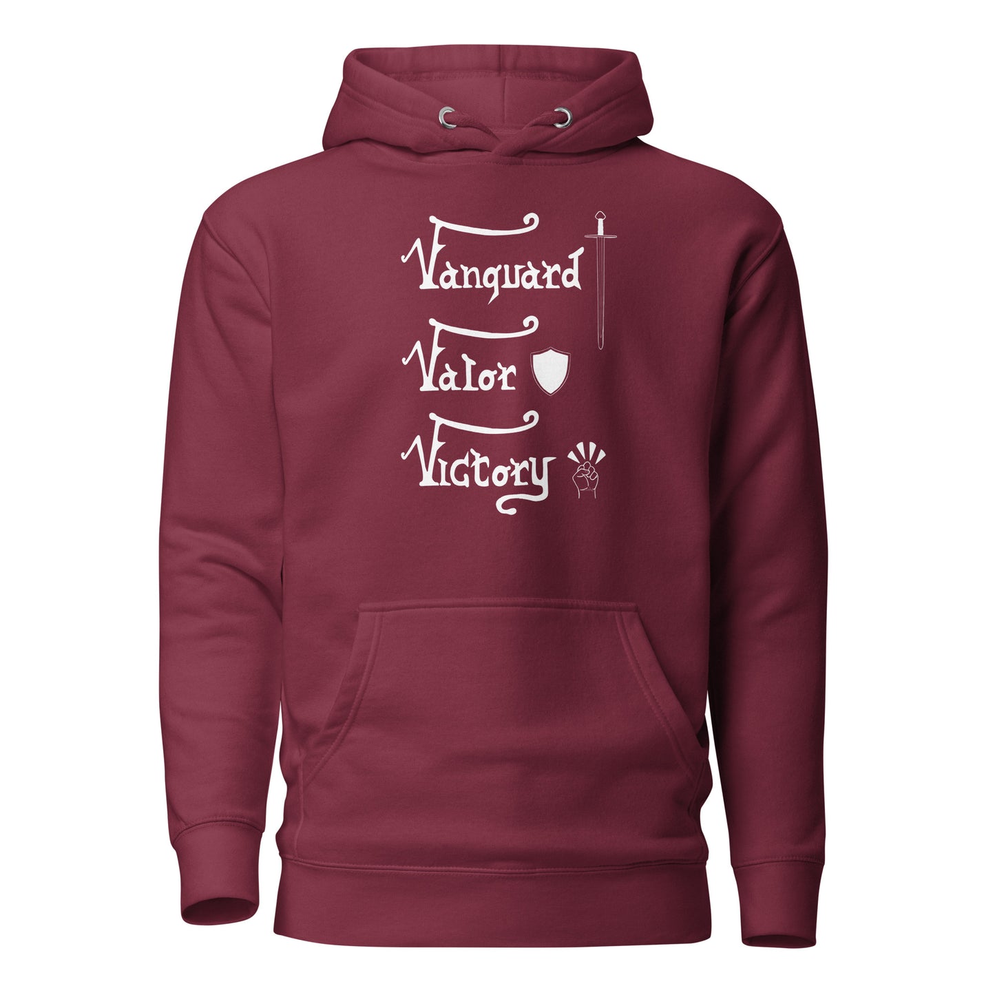 Vanguard, Valor, Victory - Unisex Hoodie