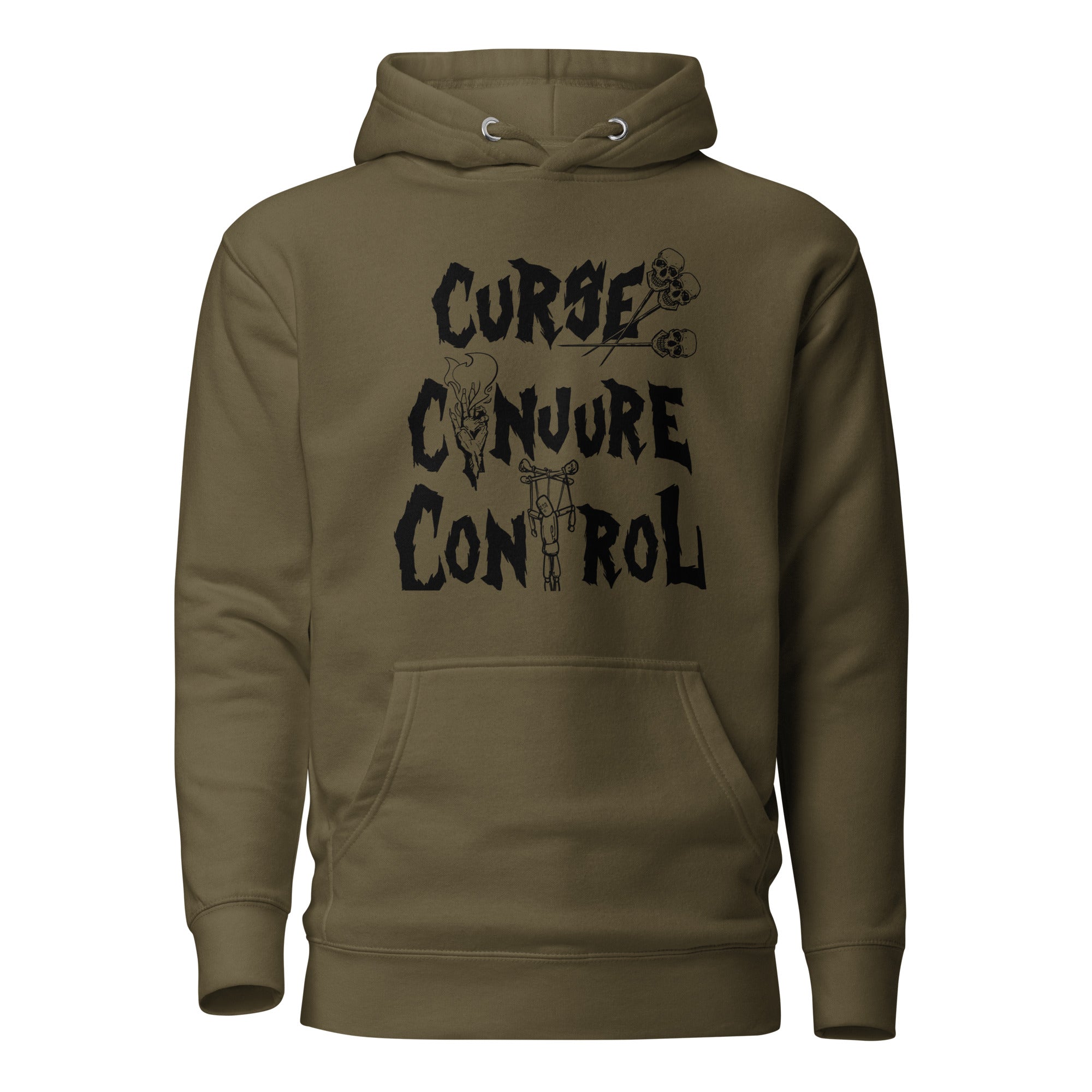 Curse, Conjure, Control - Unisex Hoodie v3