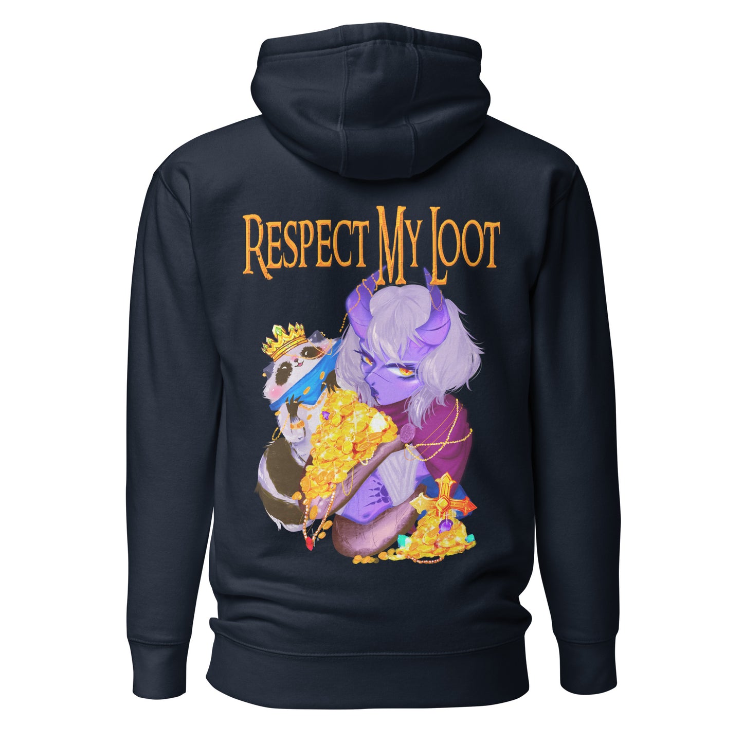 Respect My Loot (back design) - Unisex Hoodie