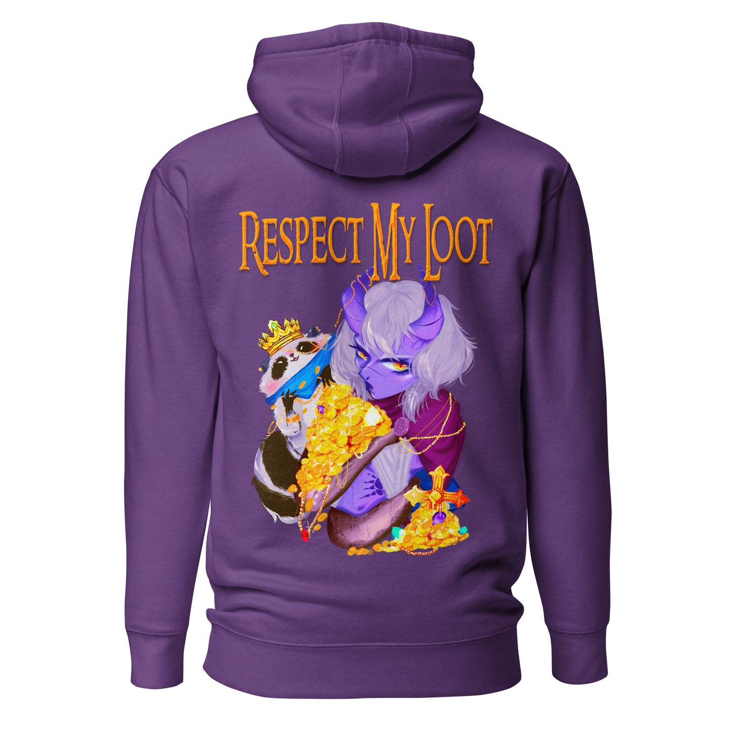 Respect My Loot (back design) - Unisex Hoodie