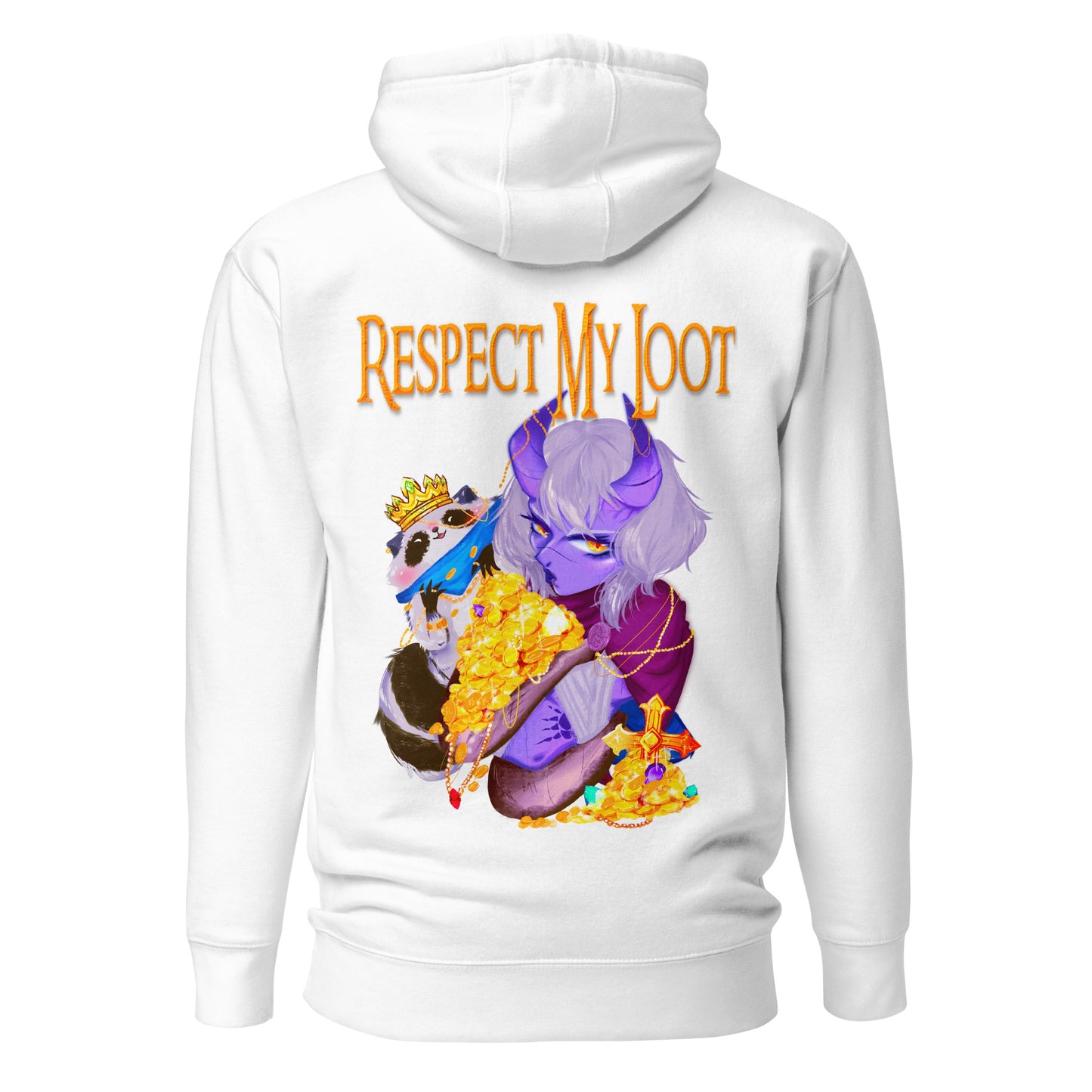 Respect My Loot (back design) - Unisex Hoodie