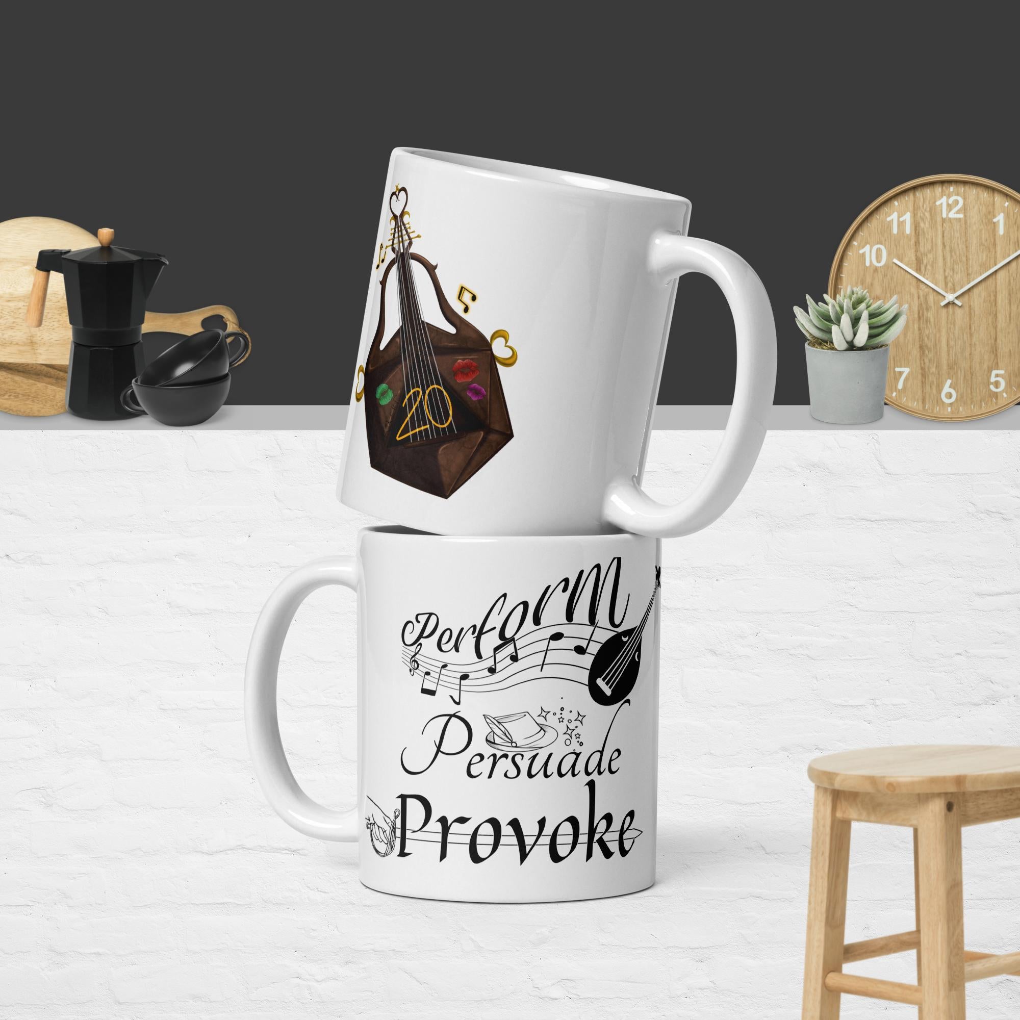 Bard - White glossy mug